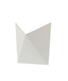5W LED vegglampe - IP65, hvit, 4000K, aluminium, inkl. lyskilde