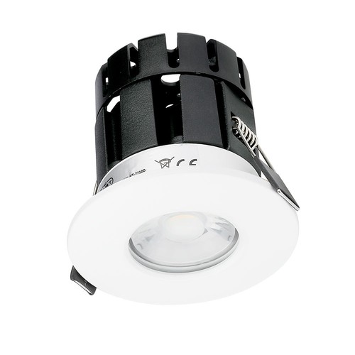 Smart brannsikker downlight 10W CCT (3i1) IP65, dimbar via app