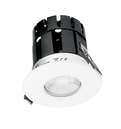 Smart brannsikker downlight 10W CCT (3i1) IP65, dimbar via app