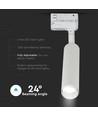 20W Samsung Chip skinnespot, RA90 - Hvit, 5 års garanti, 5000K