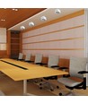 GU10 kvadratisk gips påbygningsspot med krom bunn - 10x10cm, hvit/krom, IP20 innendørs, uten lyskilde
