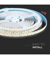 15W/m LED Strip Light - Samsung Chip, 6400K, IP20, 10m/Rull