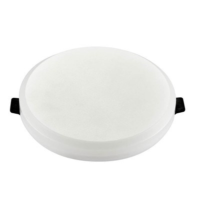 15W Ø12cm LED innfellingspanel - 100lm/W, Samsung LED chip, Hull: Ø9,5 cm, Mål: Ø12 cm