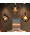 E27 6W LED filament pære - G125, 806lm, 6400K, klart glass, 300°