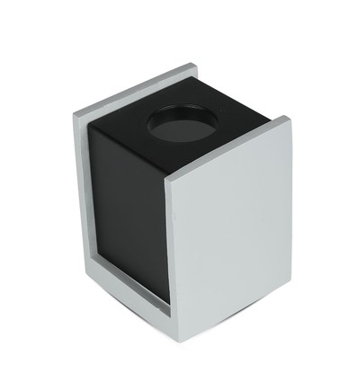 GU10 påbygningsspot - Grå/Gun black, betonglook, IP20 innendørs, uten lyskilde