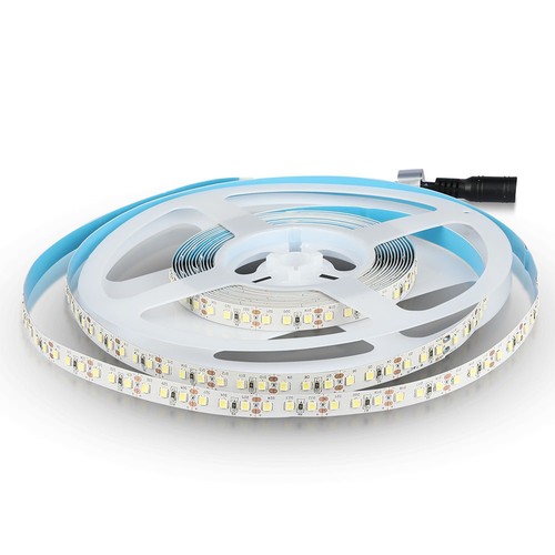 12W/m LED Striplys - Samsung Chip, 6500K, IP20, 5m/rull