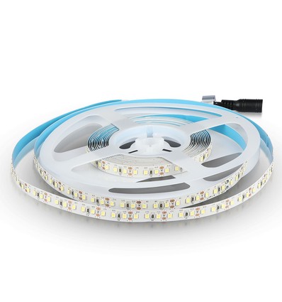 12W/m LED Striplys - Samsung Chip, 6500K, IP20, 5m/rull