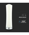 18W LED designer bordlampe - Touch dimbar, 1200lm, 3000K, krom finish