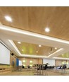 GU10 innfellingsspot, kvadratisk - Hvit/krom, aluminium, hull: 80x80 mm, uten lyskilde