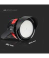 500W LED Sports lyskaster, 135lm/W - Samsung LED chip, Meanwell driver, IP65, dimbar, 5000K
