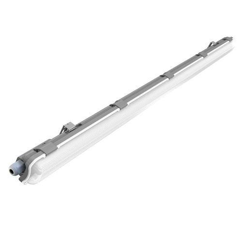 150cm 22W vanntett LED armatur - IP65, 6400K, inkl. LED rør