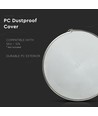 PC Cover til Highbay og lyskaster - 120°, støvtett, passer til 150W/200W modeller