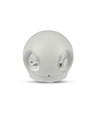 4W rund LED vegglampe - IP65, 110lm/W, hvit, utendørs, inkl. lyskilde