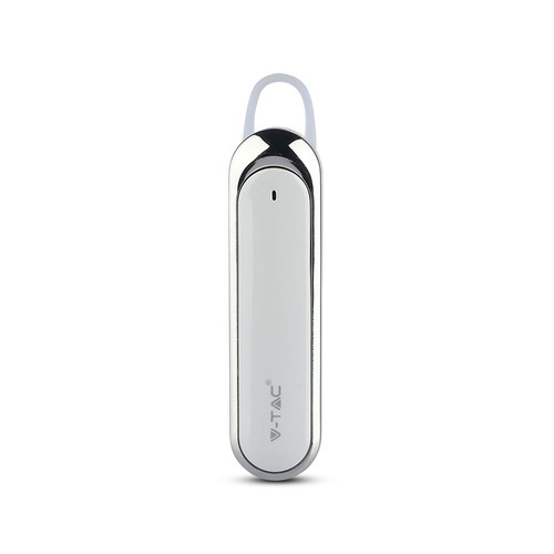 Bluetooth-headset - 170mAh batteri, hvit