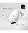 Bluetooth ørepropper - 55mAh batteri, Hvit