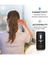 Bluetooth ørepropper - 55mAh batteri, Hvit