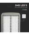 200W LED gatelykt, 140lm/W - Samsung chip, Inventronics driver, dimbar, IP65