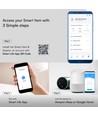 Smart kuppel-lampe 60W - fungerer med Alexa Google Home, WW-CW-Stjerne deksel