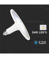 11W LED-lyspære - Akryl, plast, Samsung-chip, 6400K