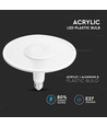 11W LED-lyspære - Akryl, plast, Samsung-chip, 6400K