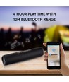 Bærbar Bluetooth-høyttaler - 1200mAh batteri, TWS-funksjon.