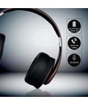 Trådløse Bluetooth-hodetelefoner med justerbar bøyle - 12 timers spilletid, brun