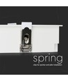 36W Samsung LED panel for innbygging, RA90 - Kvadratisk, 2880lm, Hull: 120x120mm, Reflector SMD Downlight