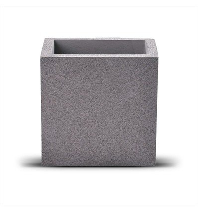 G9 kvadratisk betong vegglampe - Lysegrå, IP20 innendørs, uten lyskilde