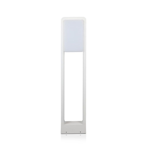 10W LED hagelampe, hvit - Samsung LED chip, IP65, 6400K, 80cm høy