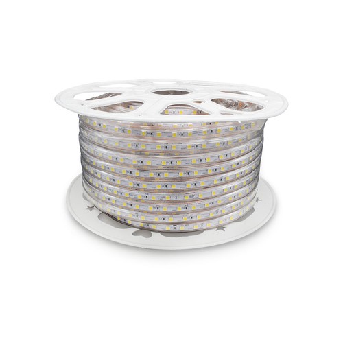 60 LED Stripelys 8.5W/m - 4000K, IP66, 220V, 50m/rull