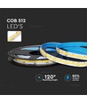 512 LED COB LED-stripslys 12W/m - 4000K, IP20, 24V