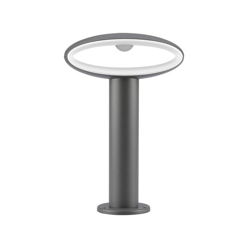 LED Pullert 30 cm 9W IP54 Mørkegrå - 230V, 4000K, inkl. lyskilde