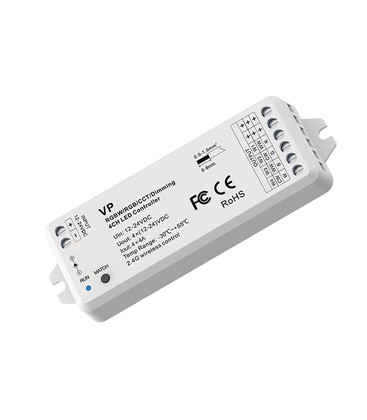 LEDlife rWave RGB+WW LED strip controller - 12V (72W), 24V (144W)