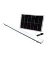 18W LED Armatur med solcellepanel - CCT(3-i-1), Sensor, RF fjernkontroll, IP65 utendørs