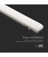 18W LED Armatur med solcellepanel - CCT(3-i-1), Sensor, RF fjernkontroll, IP65 utendørs