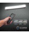18W LED Armatur med solcellepanel - CCT(3-i-1), Sensor, RF fjernkontroll, IP65 utendørs