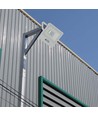 10W LED lyskaster med sensor - Hvit, Samsung LED-brikke