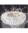 5m 10W/m vanntett LED-strip (Type X-2) - 230V, IP67, 1300lm/m, kan klippes for hver 10cm, opptil 100m