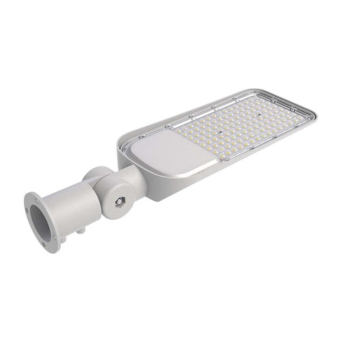 30W LED gatelykt - Samsung LED-chip, IP65, 100lm/W, grå aluminium