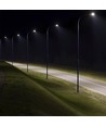 30W LED gatelykt - Samsung LED-chip, IP65, 100lm/W, grå aluminium