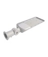 150W LED gatelykt med Samsung chip og sensor - 135lm/W, IP65, 4000K, grå, justerbar vinkel