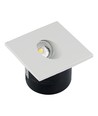 3W Trappebelysning LED - 4000K, firkantet