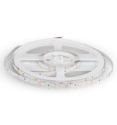 60 LED Stripelys 4.2W/m - 6400K, IP20, 5m/rull