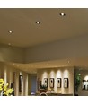 20W Ø16cm LED innfellingspanel med Samsung LED chip - 1780lm, 3000K, sort, hull: Ø15 cm, 5 års garanti