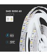 60 LED Strip Lys 8W/m - RGB+W, IP20, 5m/rull