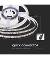10m 8W/m LED-strip - 24V DC, IP20, 120 LED pr. meter