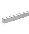 120cm 40W LED lysskinne, sølv, Samsung - UGR19, 1-10V dimbar