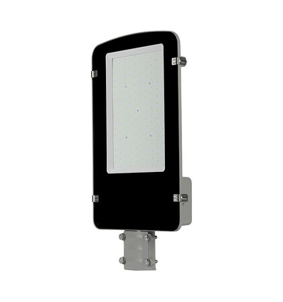 LED gatearmatur 100W - Samsung chip, 6500K, grått hus