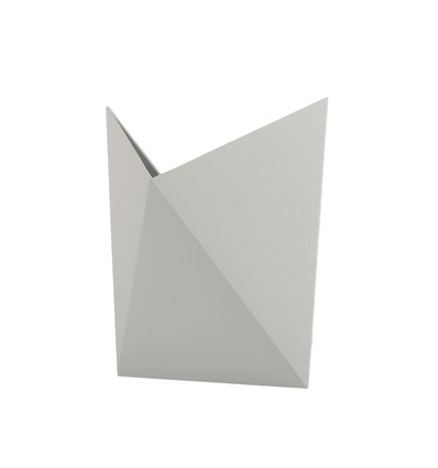 5W vegglampe, grå - IP65, 3000K, aluminium, 120° spredning, inkl. lyskilde