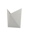 5W vegglampe, grå - IP65, 3000K, aluminium, 120° spredning, inkl. lyskilde